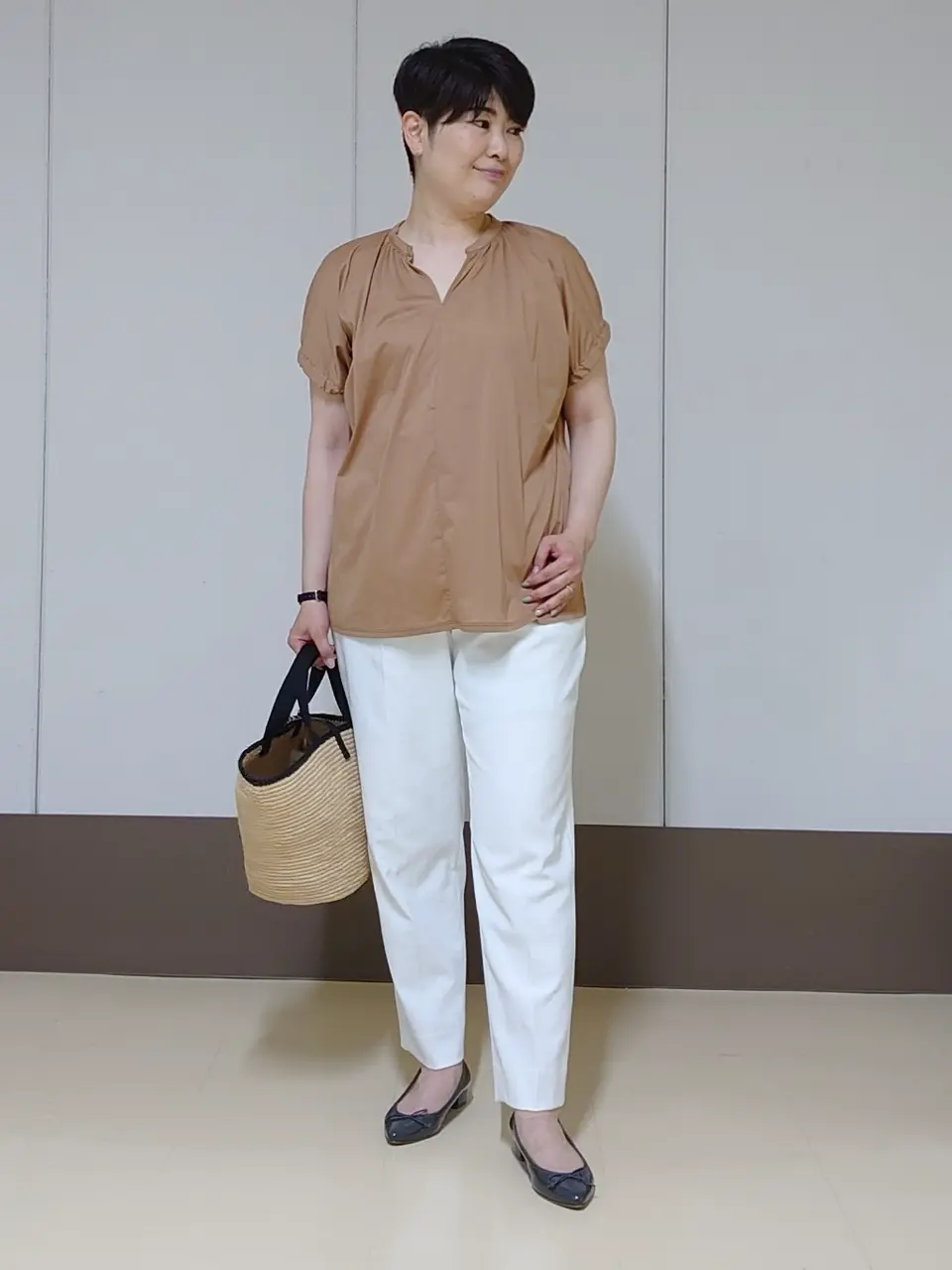 自由区 田中 コーディネート画像