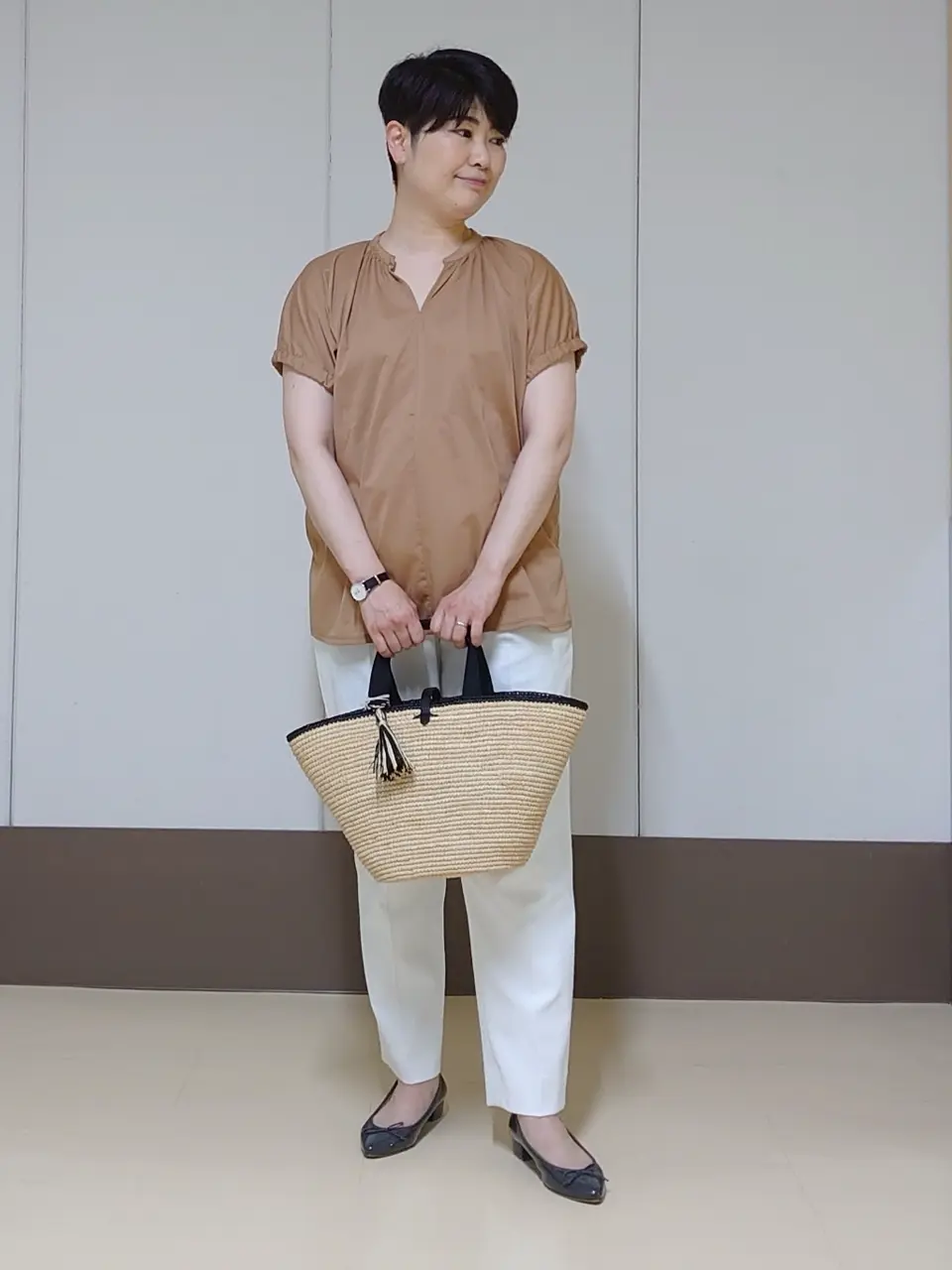 自由区 田中 コーディネート画像