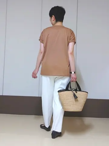 自由区 田中 コーディネート画像