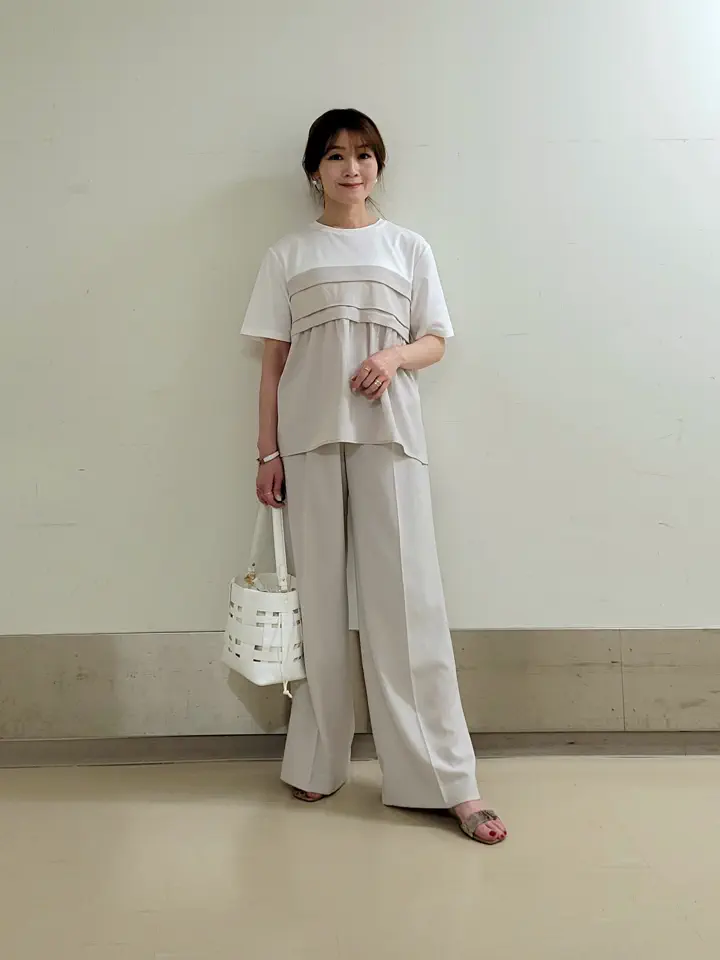 自由区 濱地 コーディネート画像