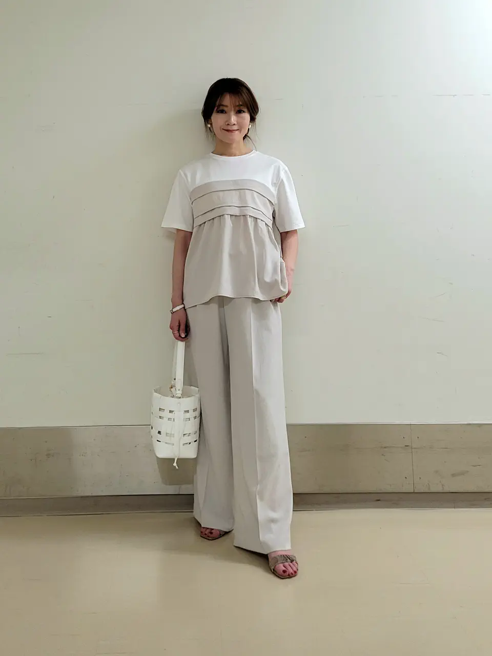 自由区 濱地 コーディネート画像