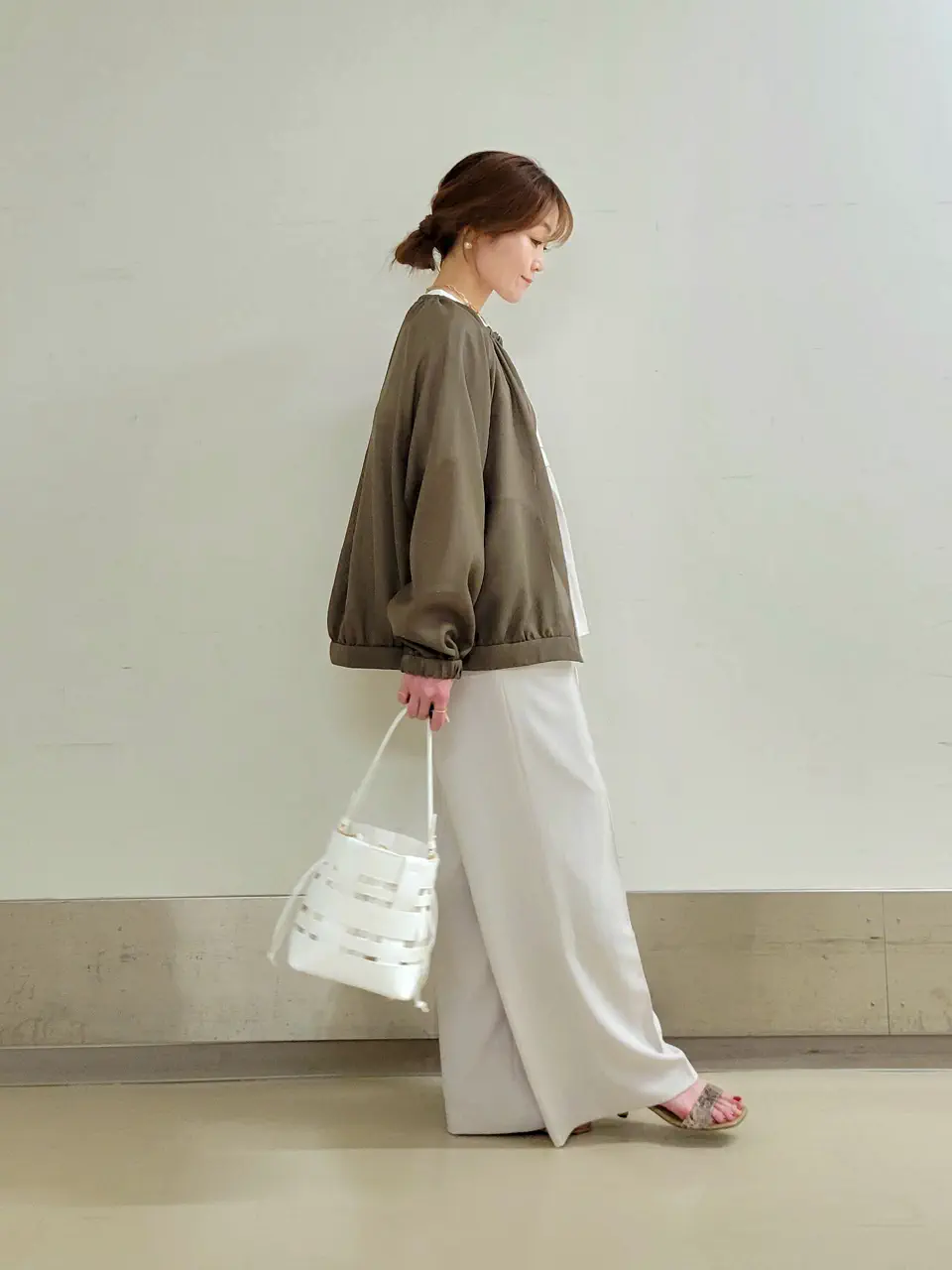 自由区 濱地 コーディネート画像