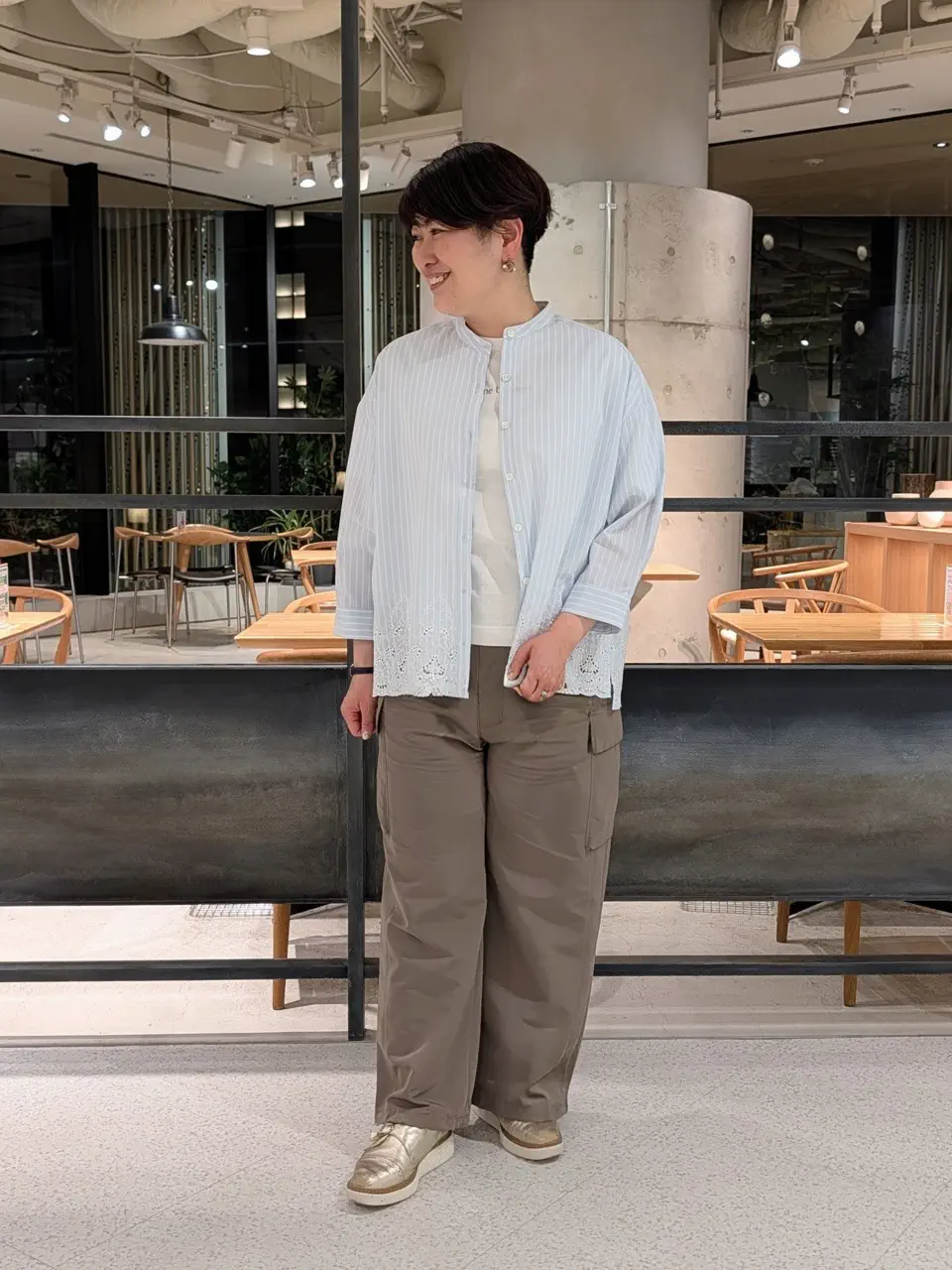 自由区 田中 コーディネート画像