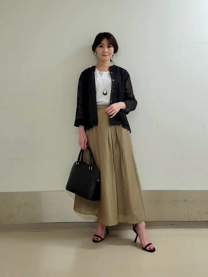 自由区 濱地 コーディネート画像