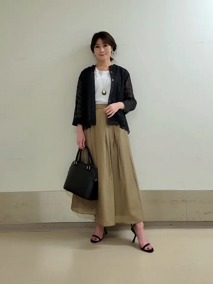 自由区 濱地 コーディネート画像