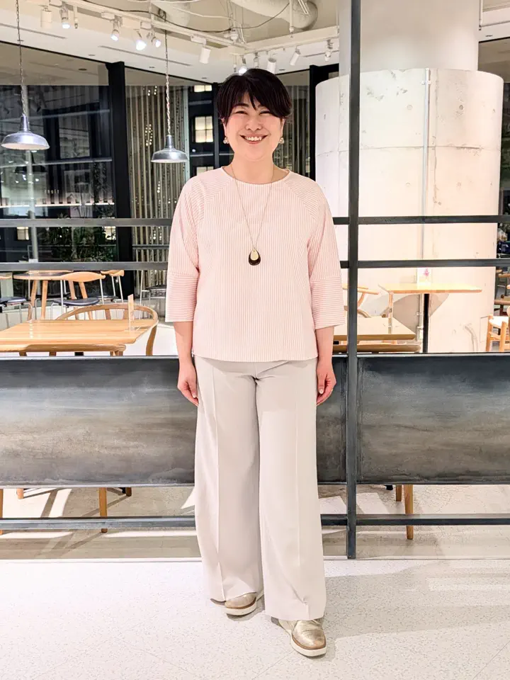 自由区 田中 コーディネート画像