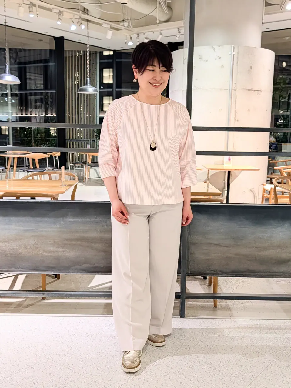 自由区 田中 コーディネート画像