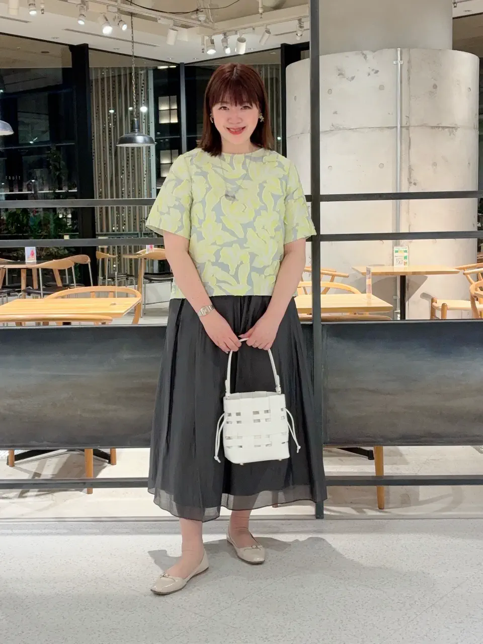 自由区 うめだ コーディネート画像