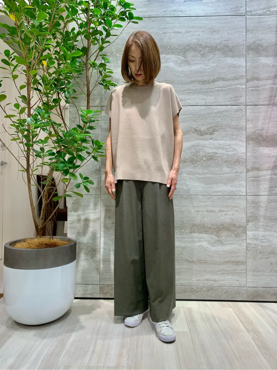 自由区 Ishii コーディネート画像