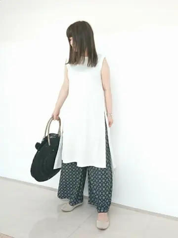 自由区 スタッフ コーディネート画像