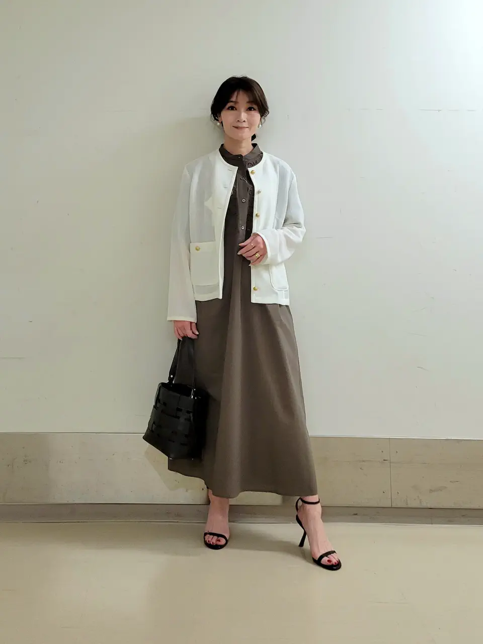 自由区 濱地 コーディネート画像