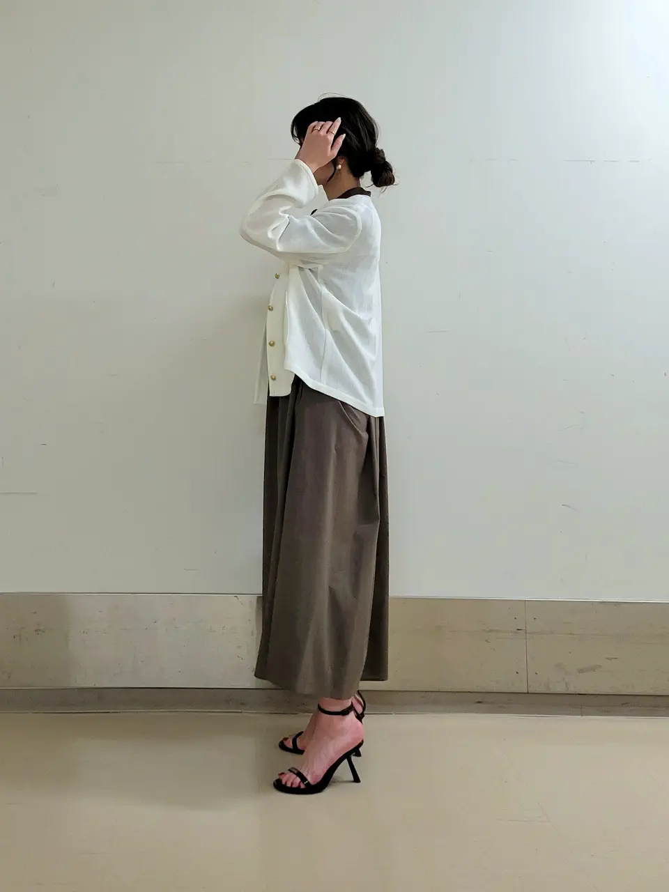 自由区 濱地 コーディネート画像