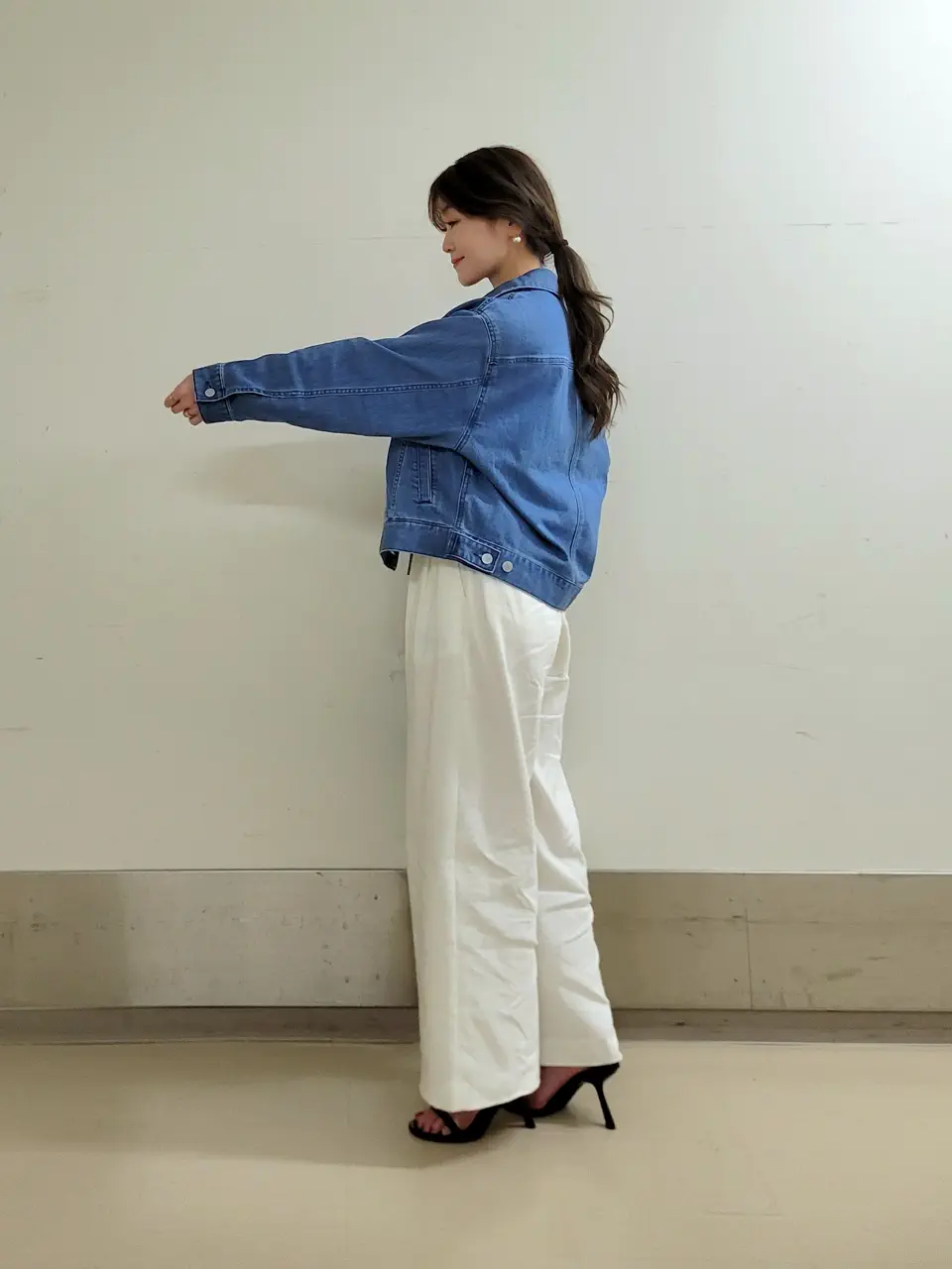 自由区 濱地 コーディネート画像