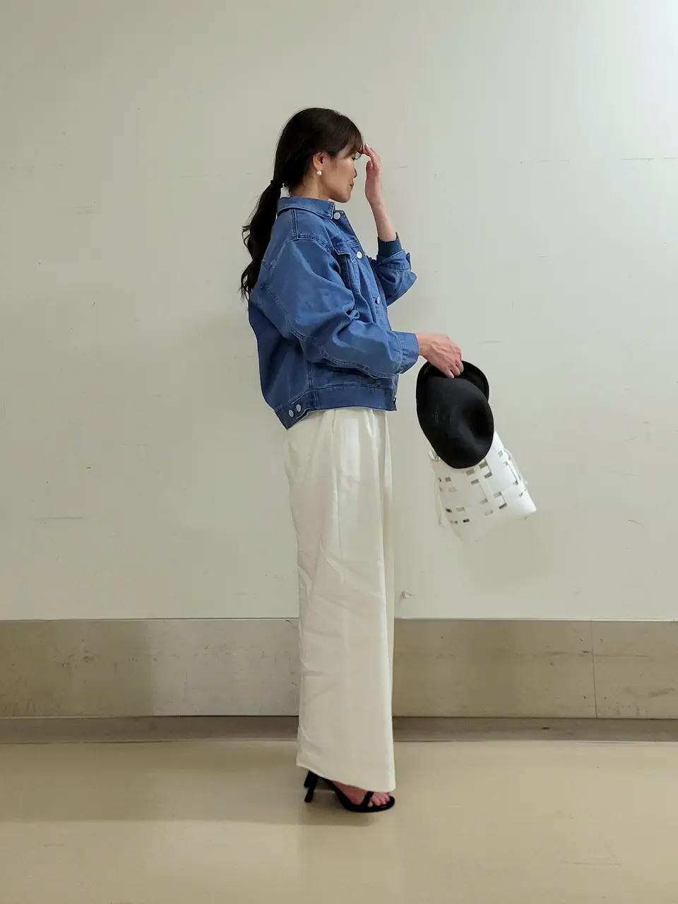 自由区 濱地 コーディネート画像