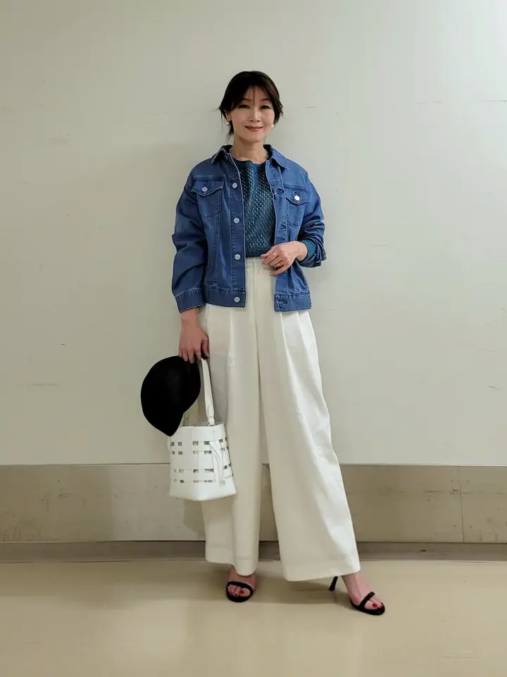 自由区 濱地 コーディネート画像