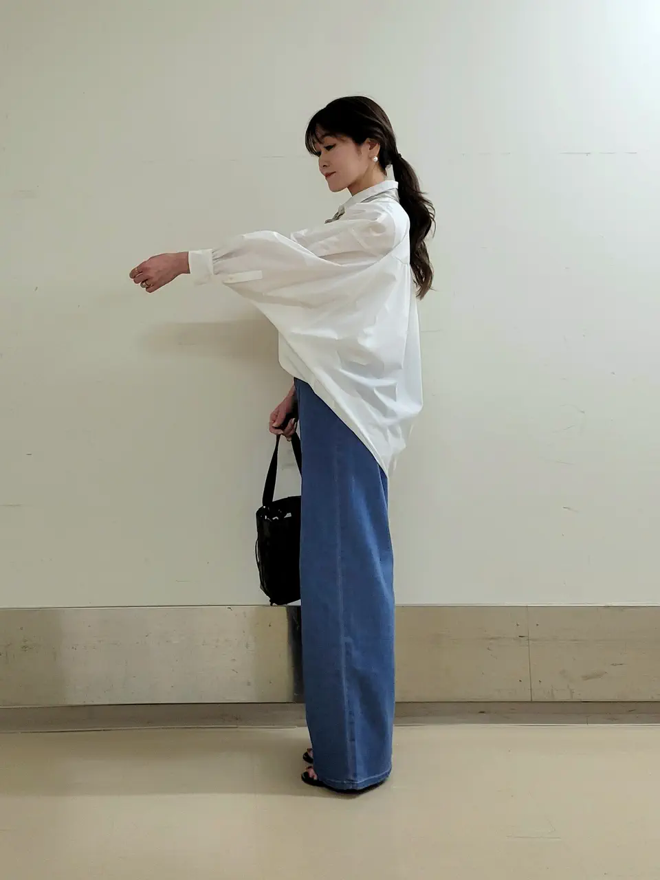 自由区 濱地 コーディネート画像