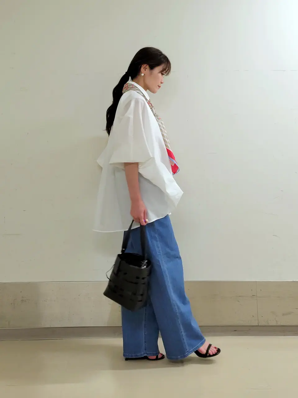 自由区 濱地 コーディネート画像