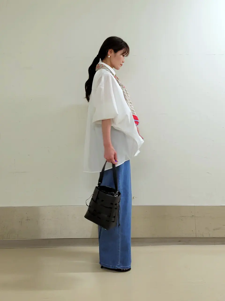 自由区 濱地 コーディネート画像