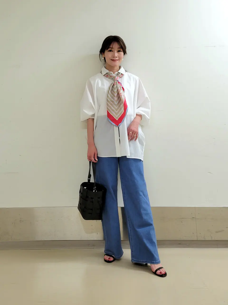 自由区 濱地 コーディネート画像