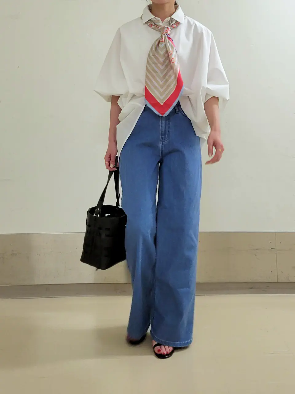 自由区 濱地 コーディネート画像