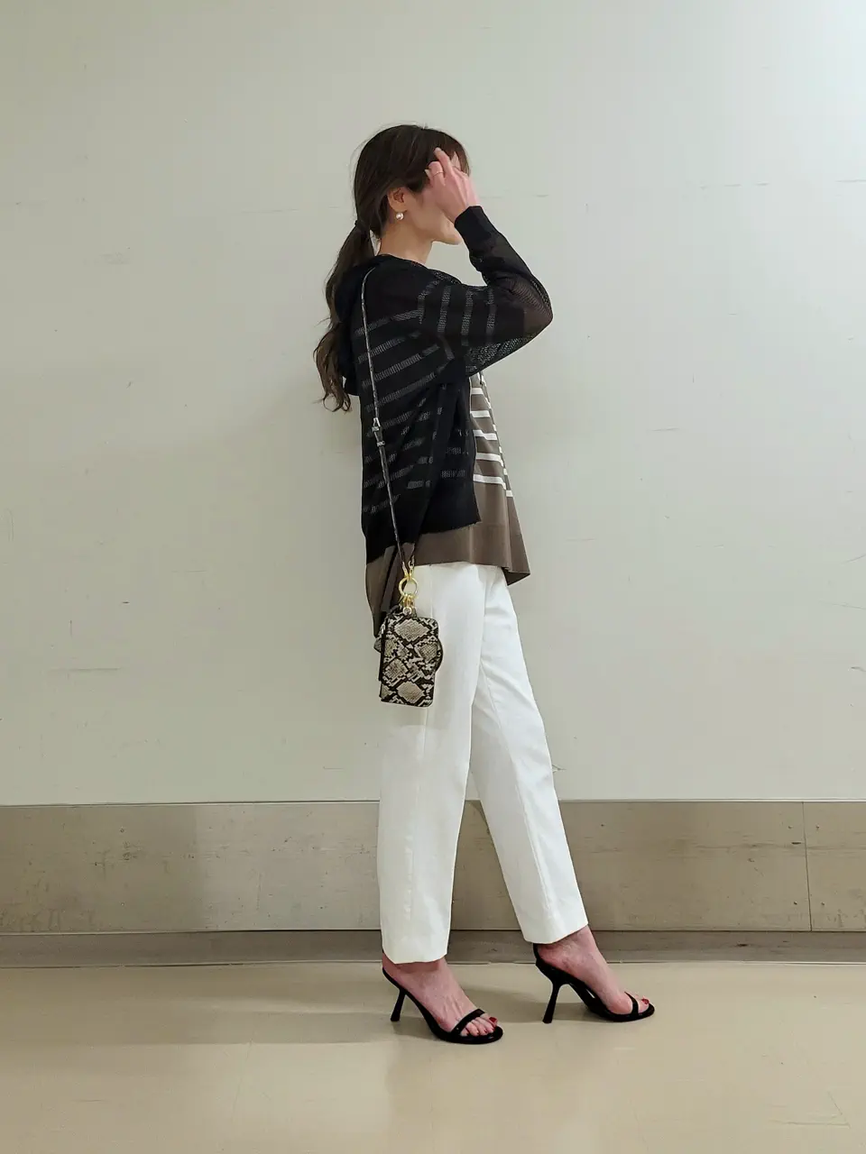 自由区 濱地 コーディネート画像