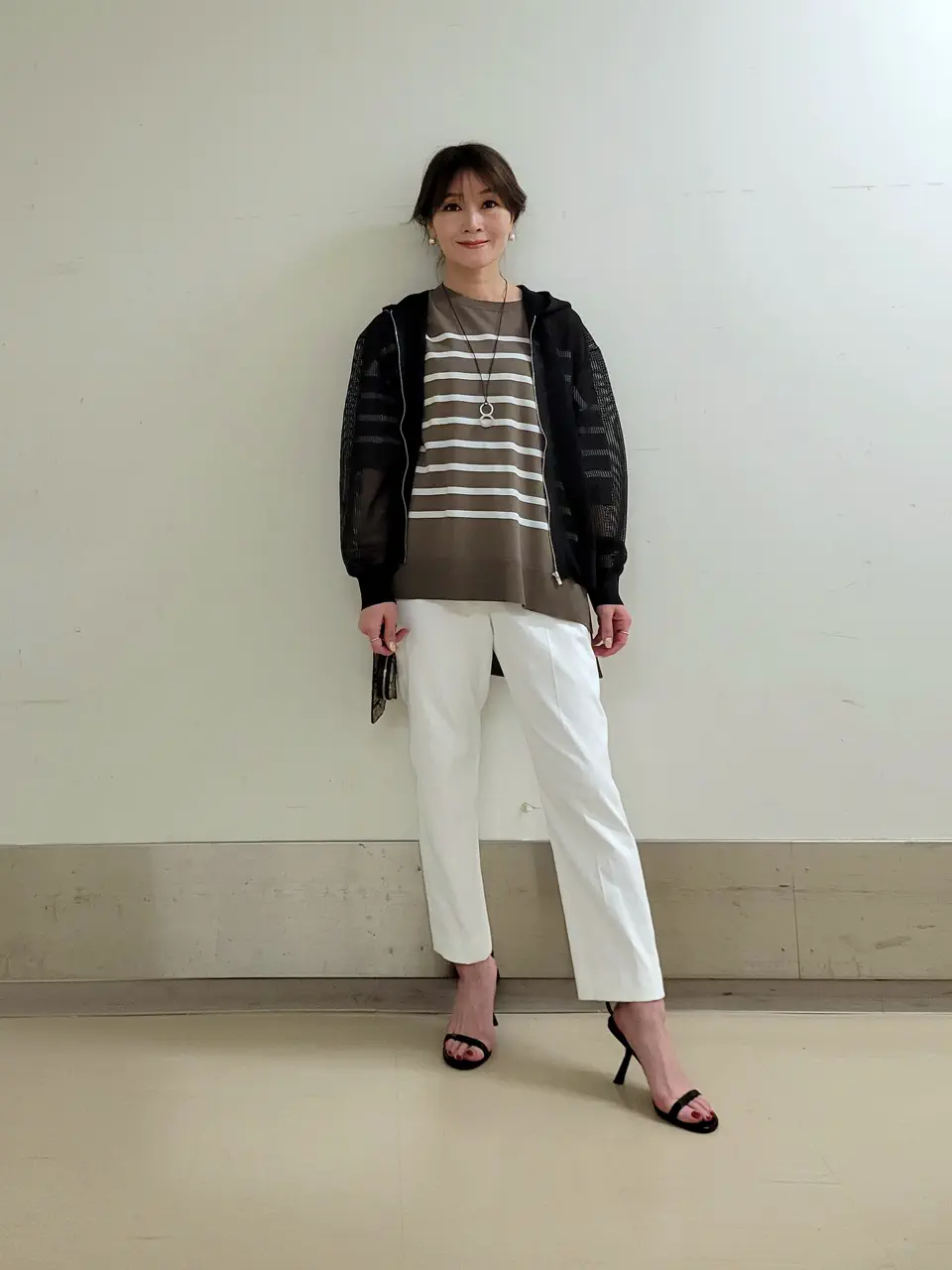 自由区 濱地 コーディネート画像