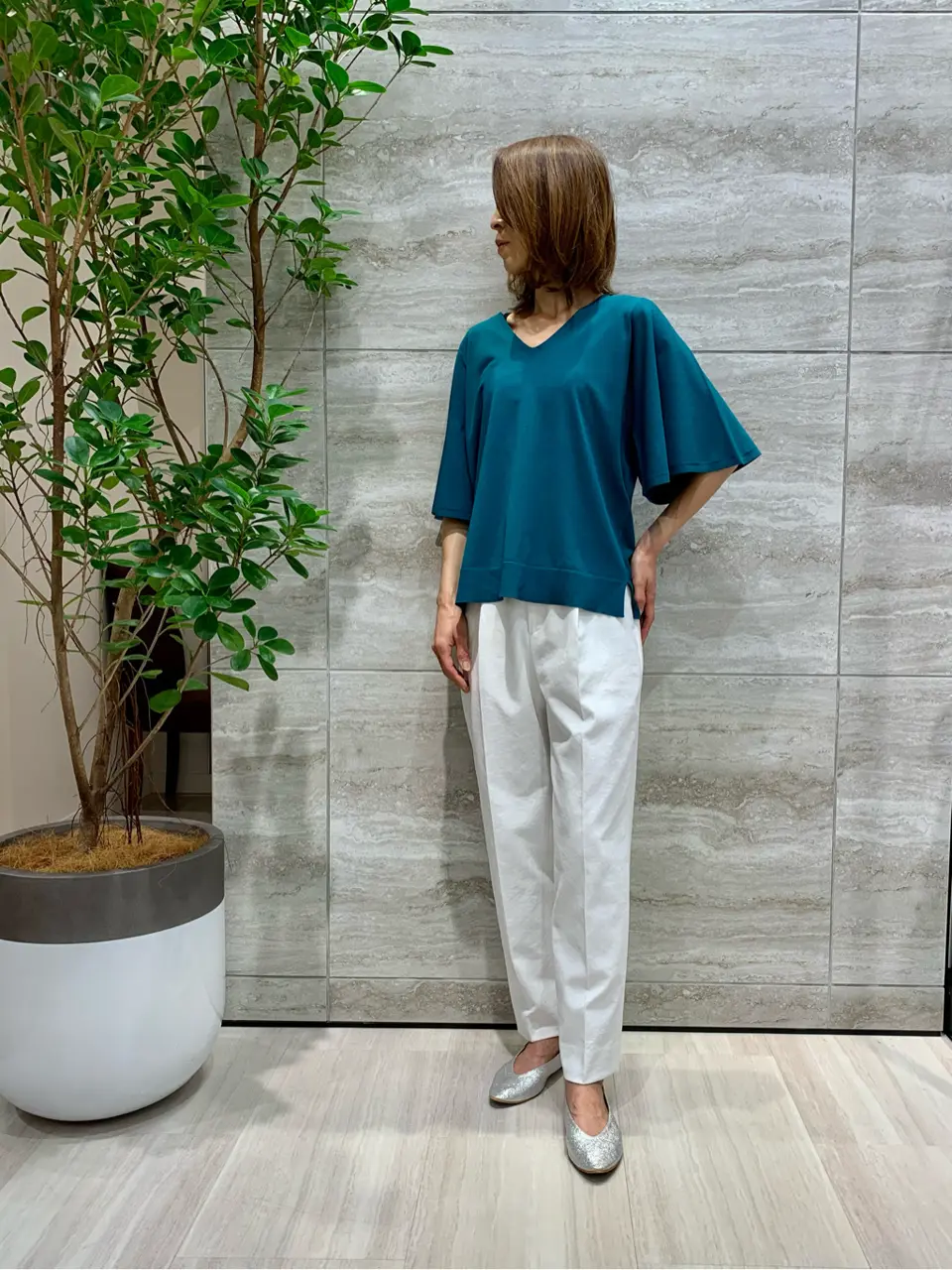 自由区 Ishii コーディネート画像