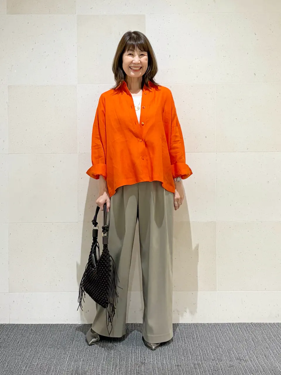 自由区 山本 コーディネート画像