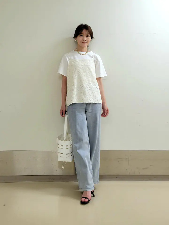 自由区 濱地 コーディネート画像