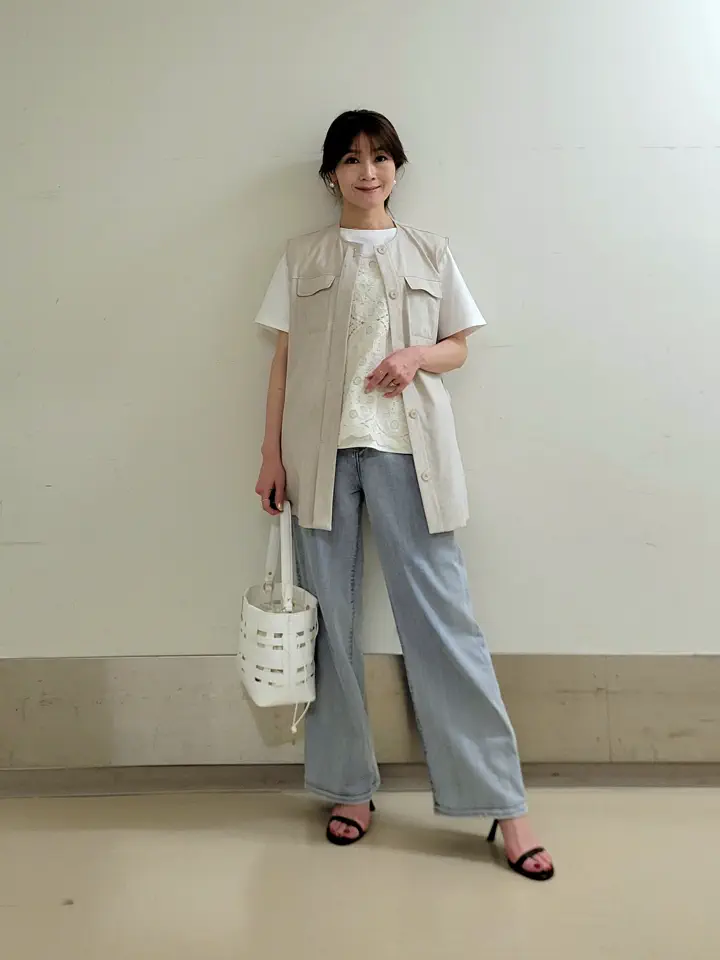 自由区 濱地 コーディネート画像