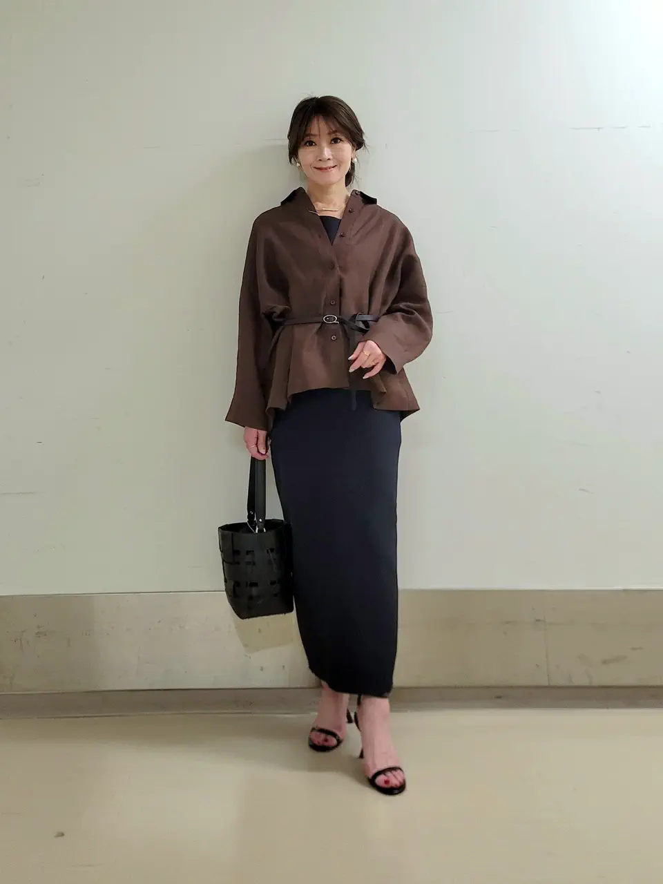 自由区 濱地 コーディネート画像