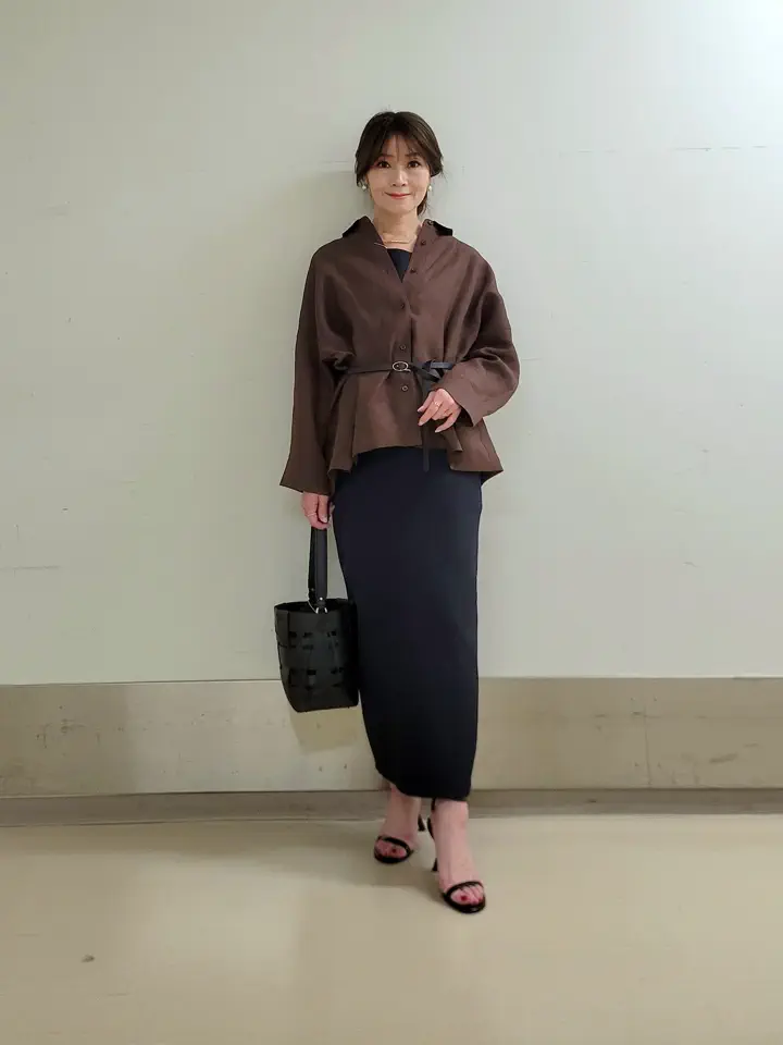 自由区 濱地 コーディネート画像