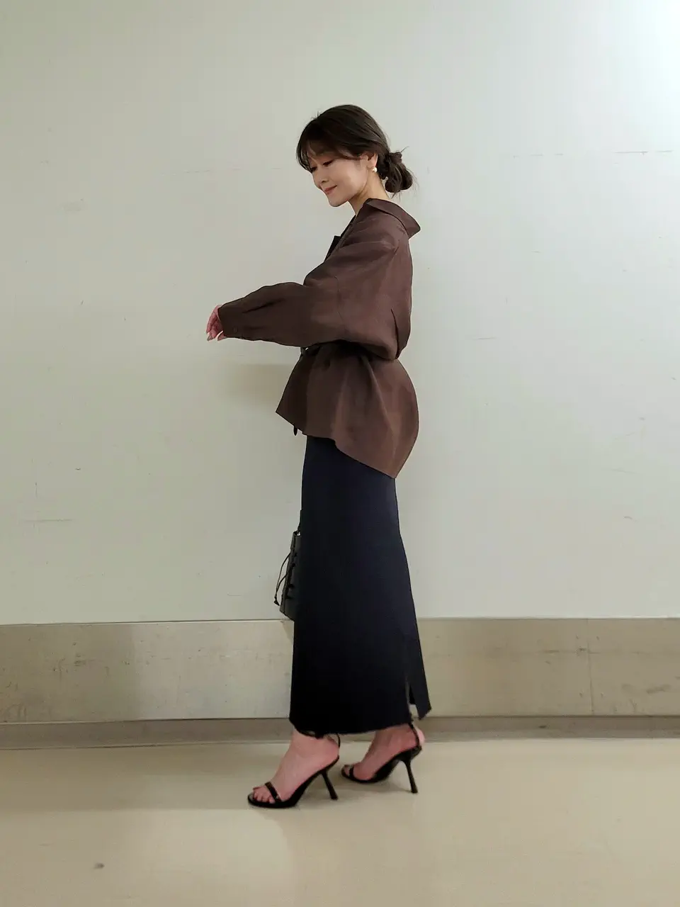 自由区 濱地 コーディネート画像