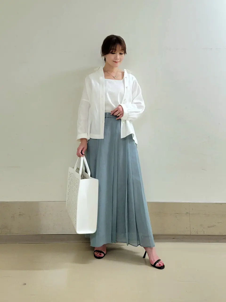 自由区 濱地 コーディネート画像