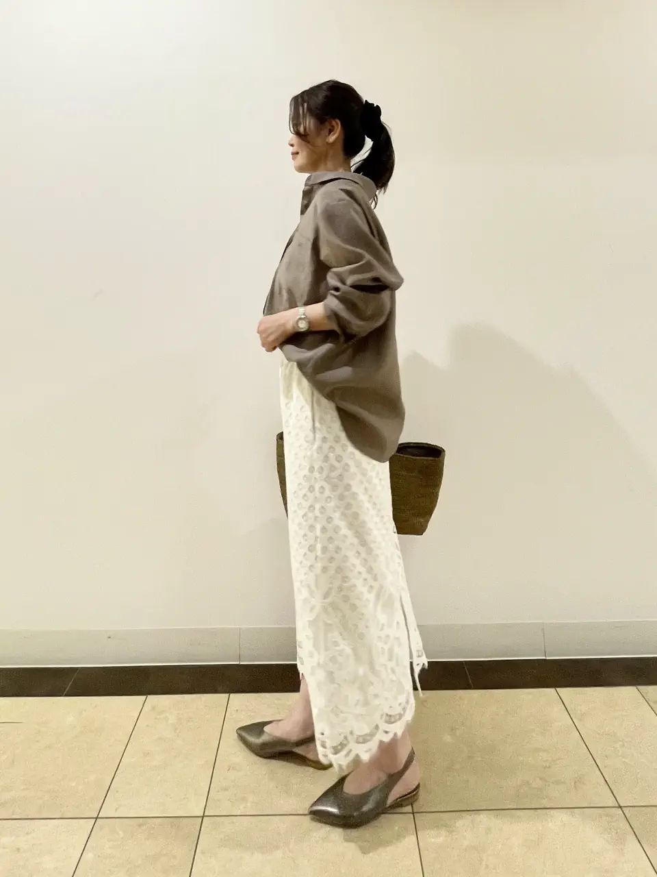 自由区 永石 コーディネート画像