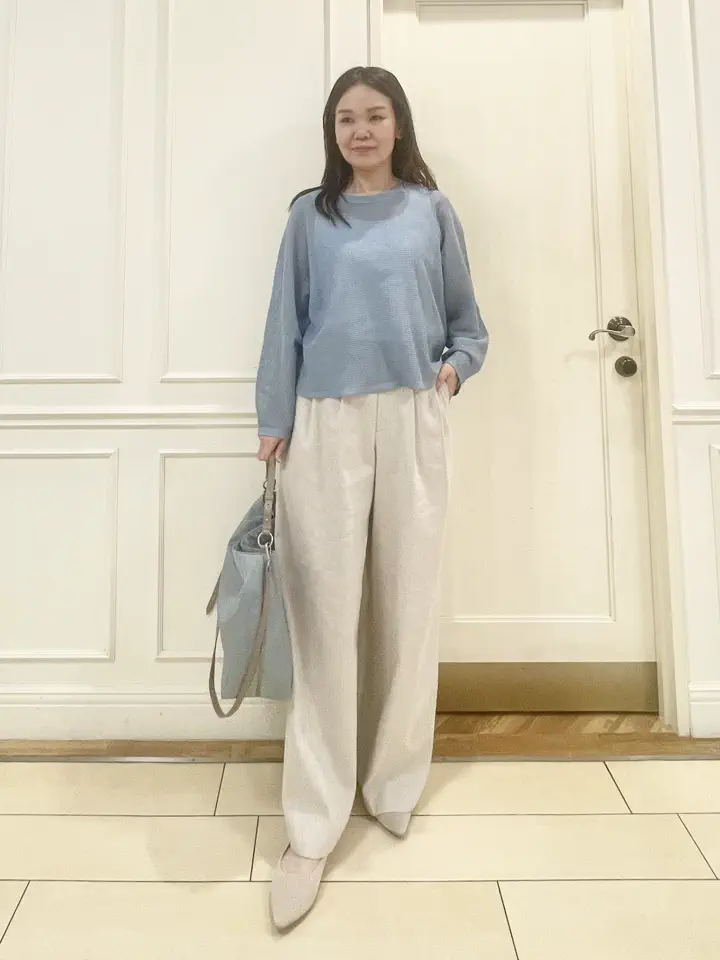 自由区 永石 コーディネート画像