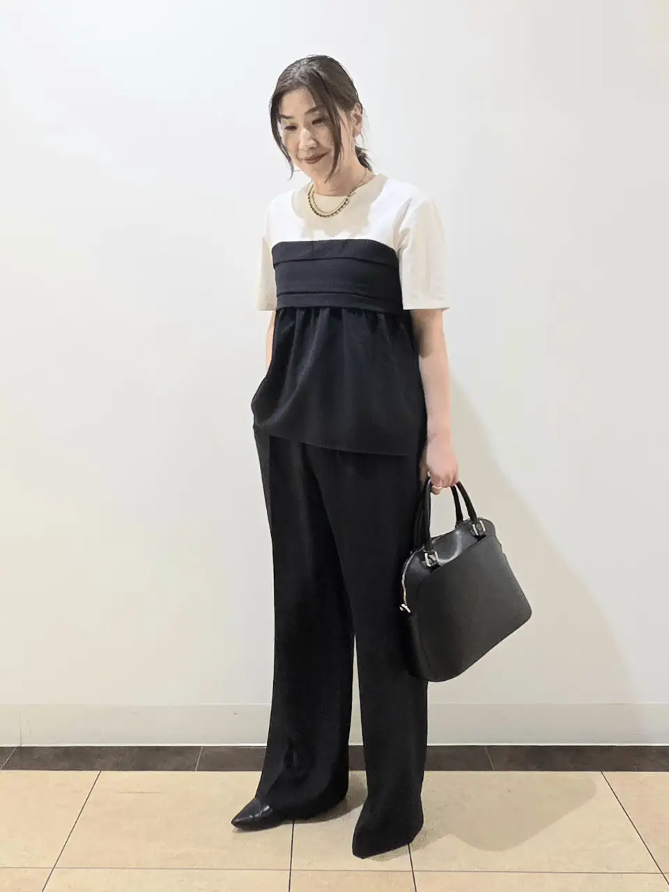 自由区 中川 コーディネート画像