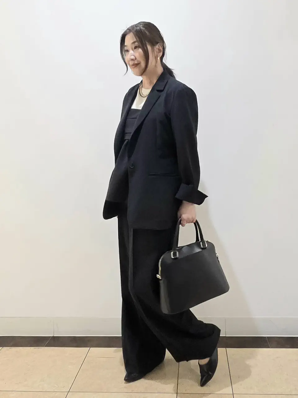 自由区 中川 コーディネート画像