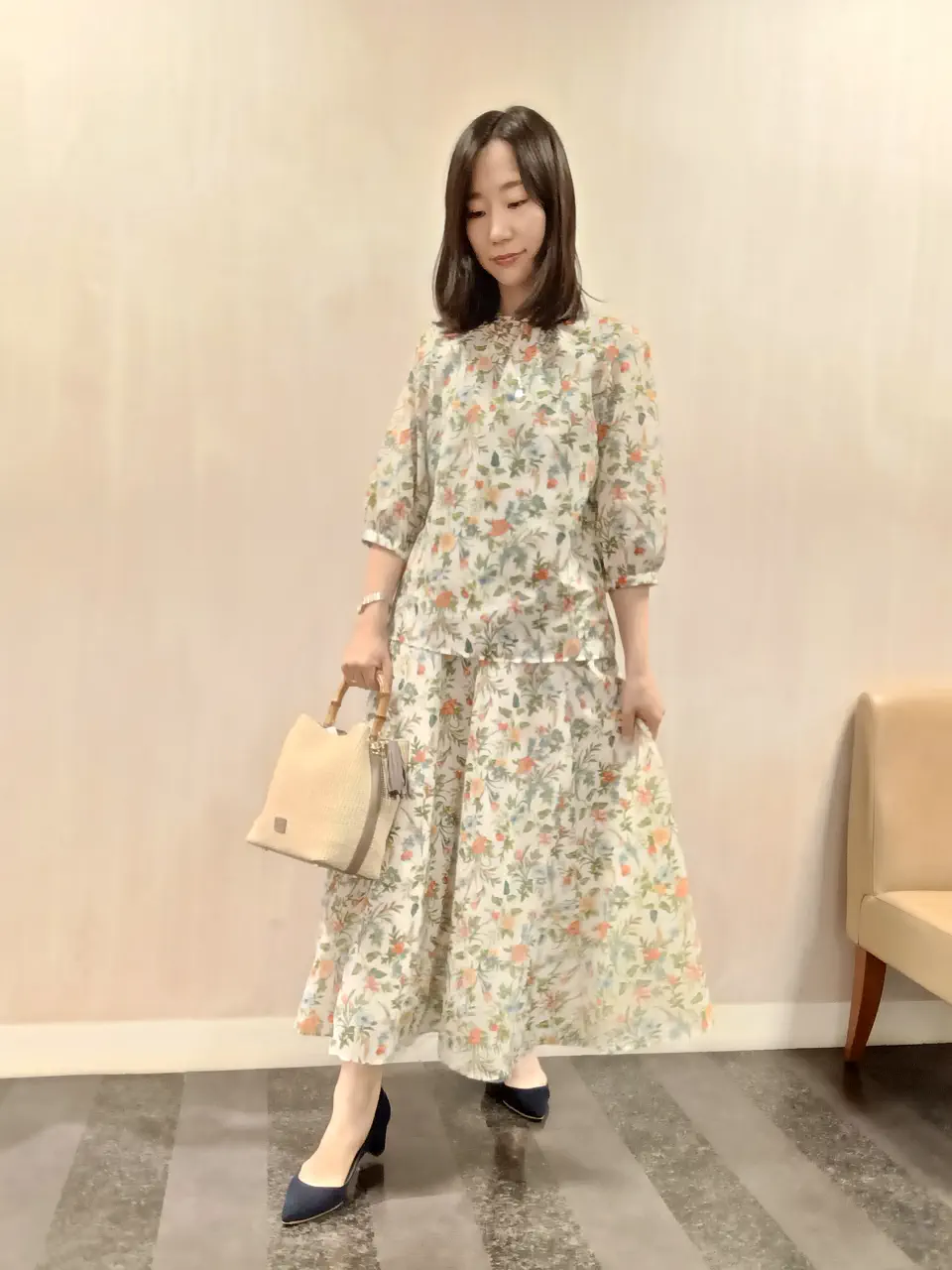 J.PRESS LADIES スタッフ コーディネート画像