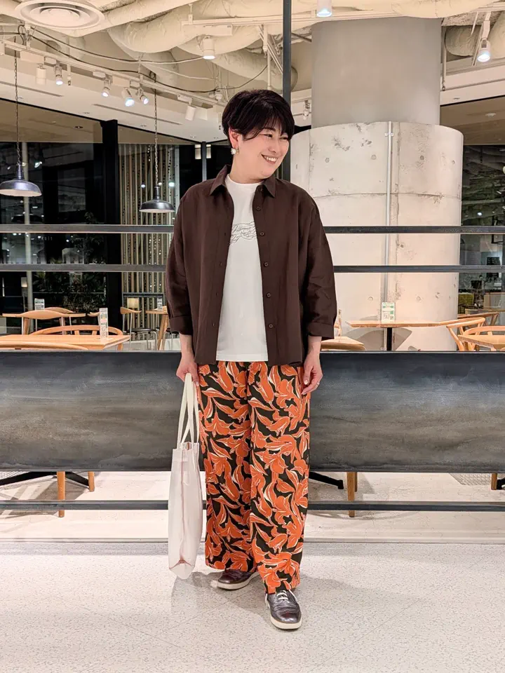 自由区 田中 コーディネート画像