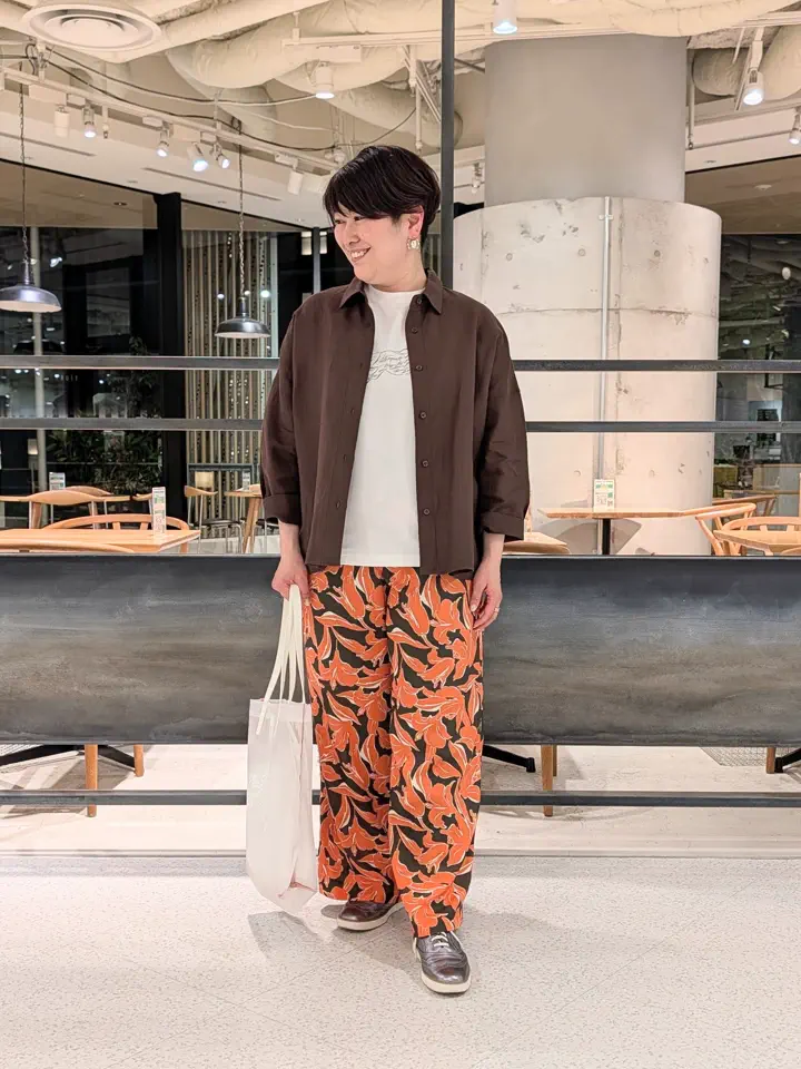 自由区 田中 コーディネート画像