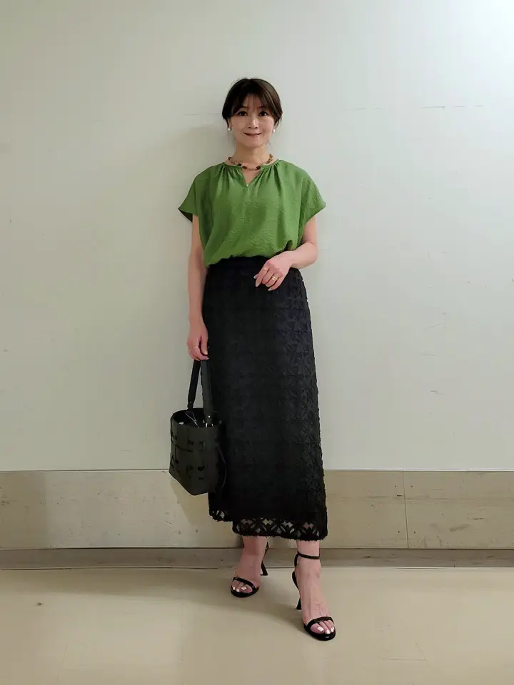 自由区 濱地 コーディネート画像