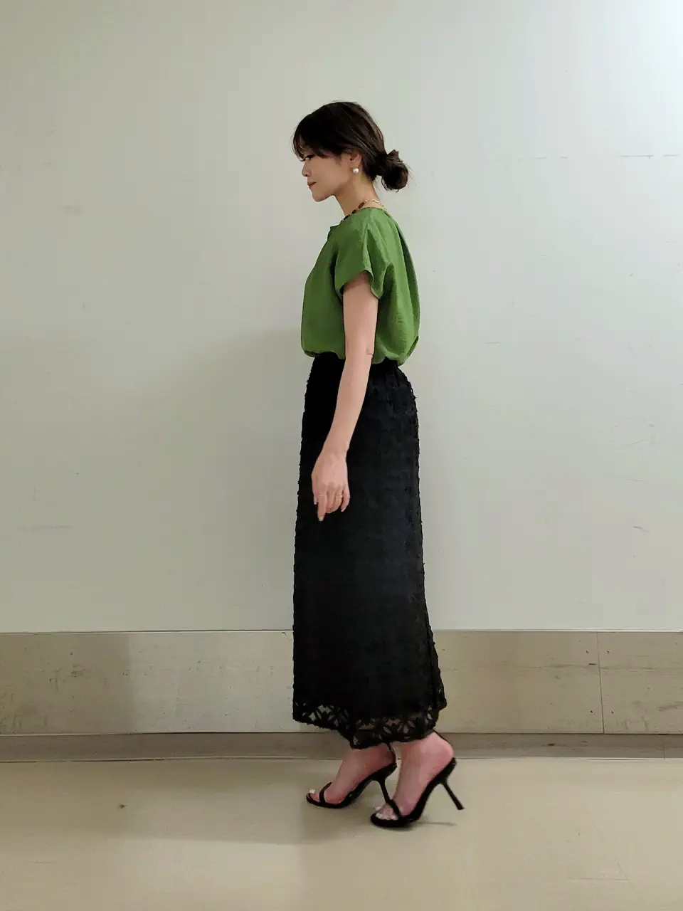 自由区 濱地 コーディネート画像