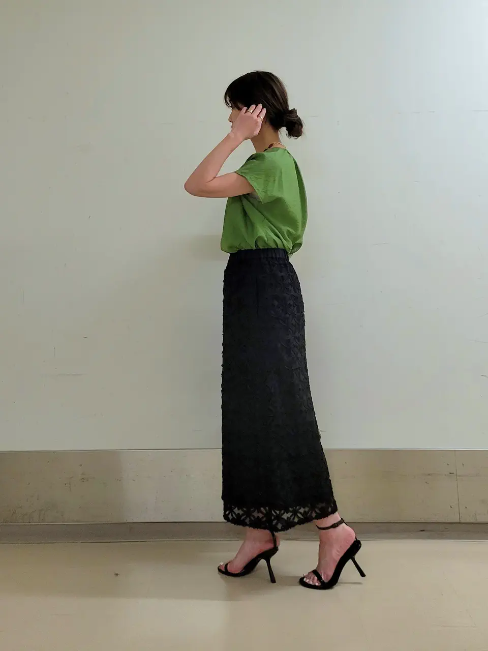 自由区 濱地 コーディネート画像