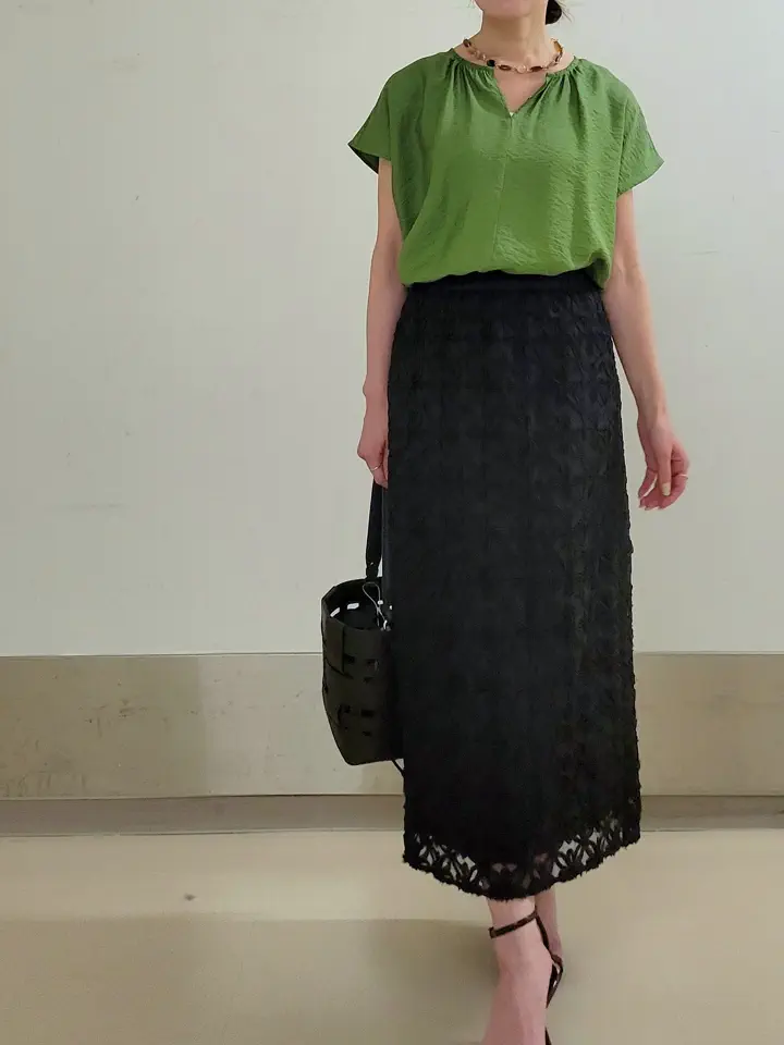 自由区 濱地 コーディネート画像