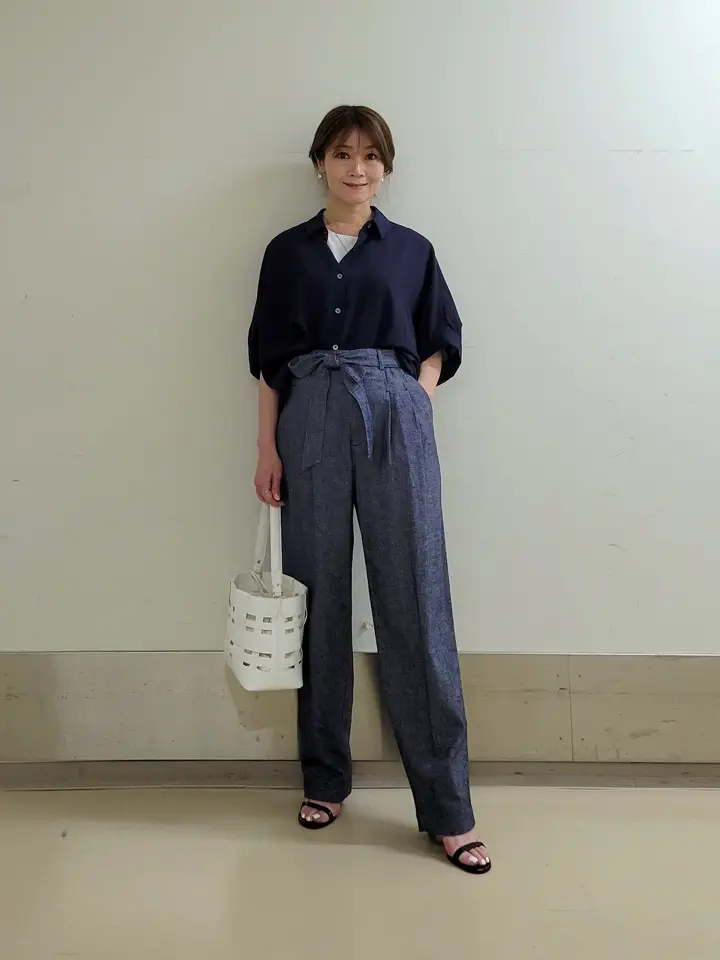 自由区 濱地 コーディネート画像