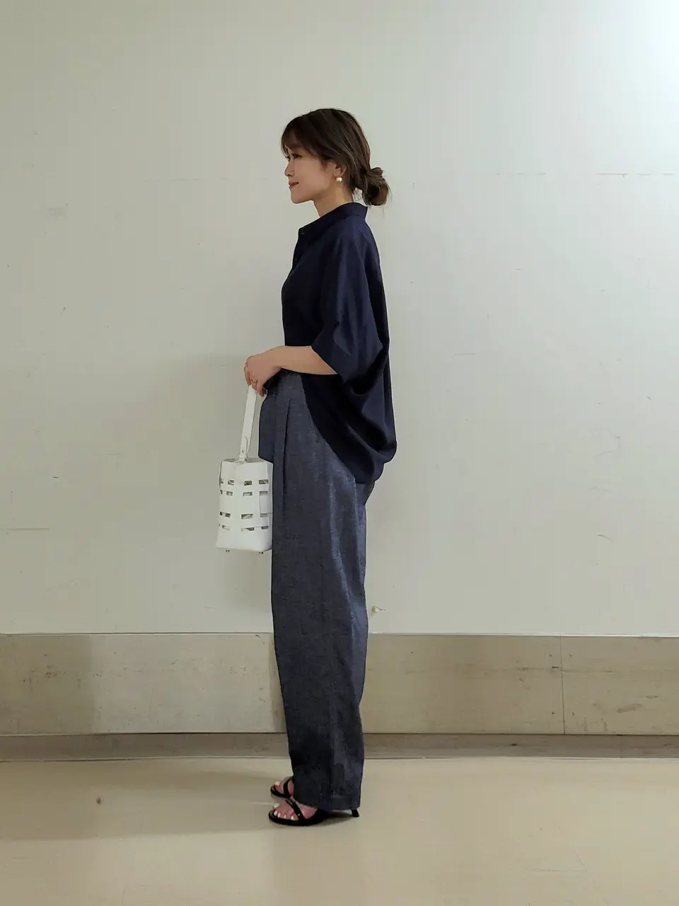 自由区 濱地 コーディネート画像