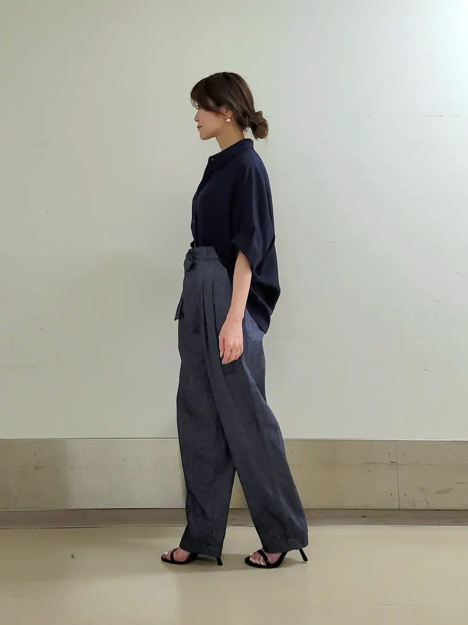 自由区 濱地 コーディネート画像