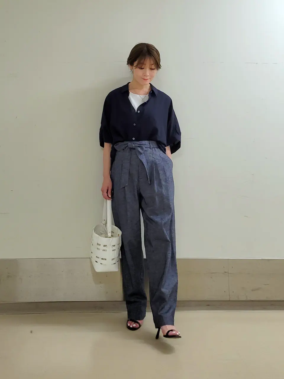 自由区 濱地 コーディネート画像