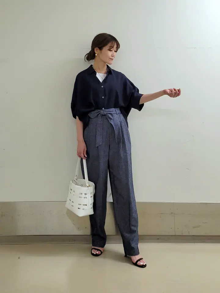 自由区 濱地 コーディネート画像